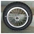 High quality High Performance Strong 12 inch Pneumatic spoke wheels